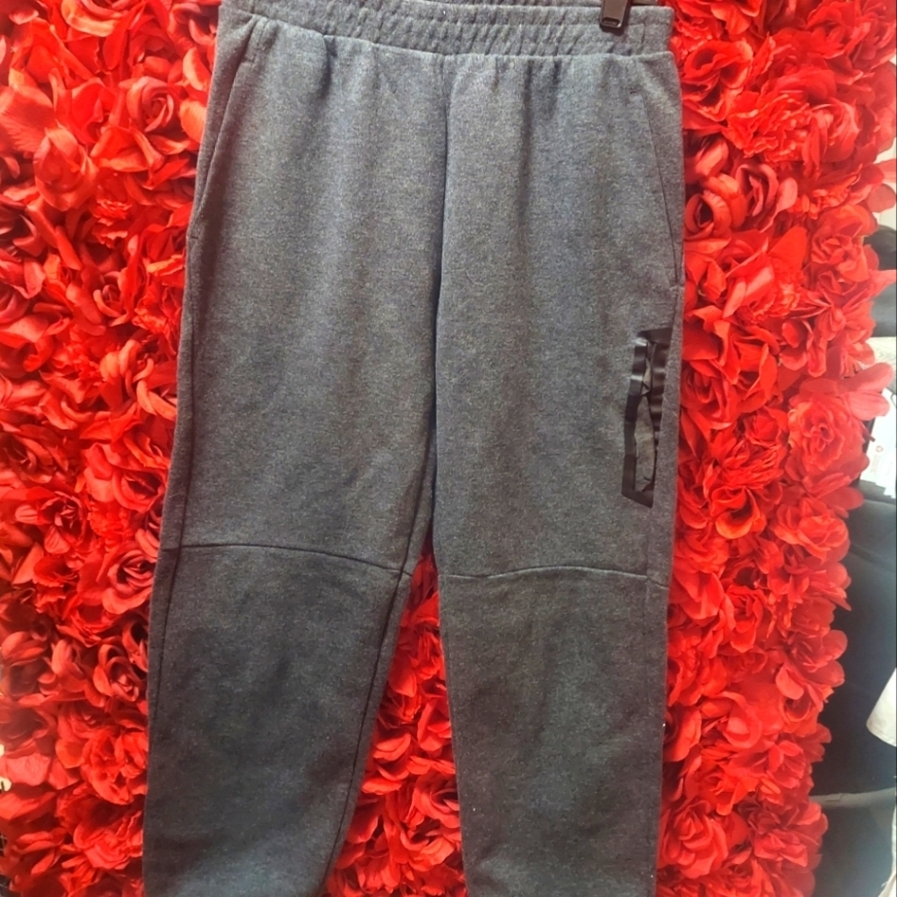 Girls Size Large Grey Sweatpants with Black detail on pockets